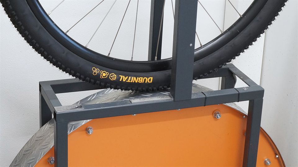 Continental Dubnital Race Rapid 2.00 / 50 Lab Test Continental Dubnital Race Rapid 2.00 / 50 on a rolling resistance machine