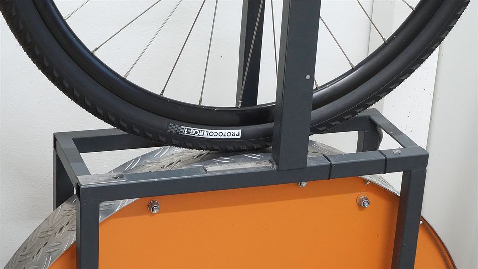 Silca Protocol RCG-1 45 Lab Test Silca Protocol RCG-1 45 on a rolling resistance machine