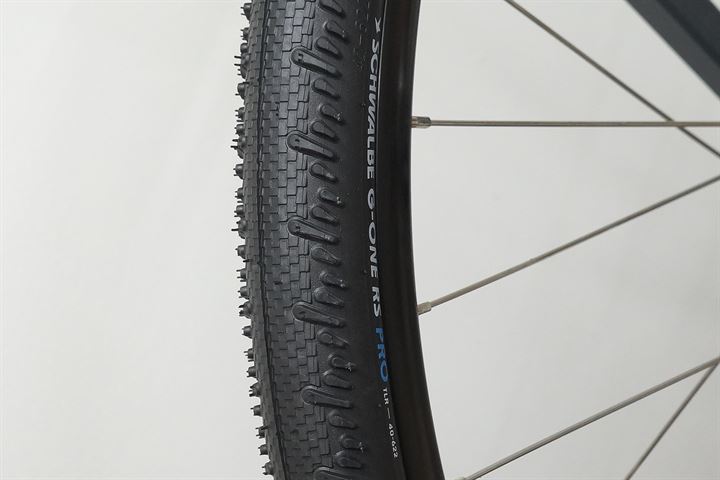 Schwalbe G-One RS Pro Gravel Tire - 700c Tubeless, Blackwall, Foldable (Choose 40 Or 45mm)