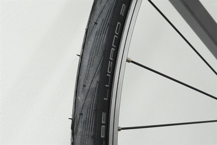 Schwalbe Lugano II 2 700x25c Tyre —AUS STOCK— Black Road 25mm Folding 