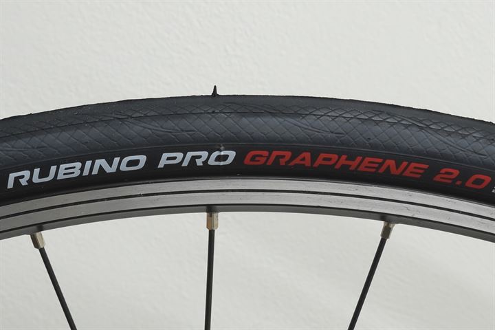 Vittoria Rubino Pro G Folding Tyre Graphene Tire 700x25C Black 