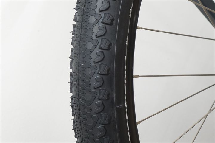 Vittoria Terreno XC Race  mountain bike tire on a rolling resistance test machine